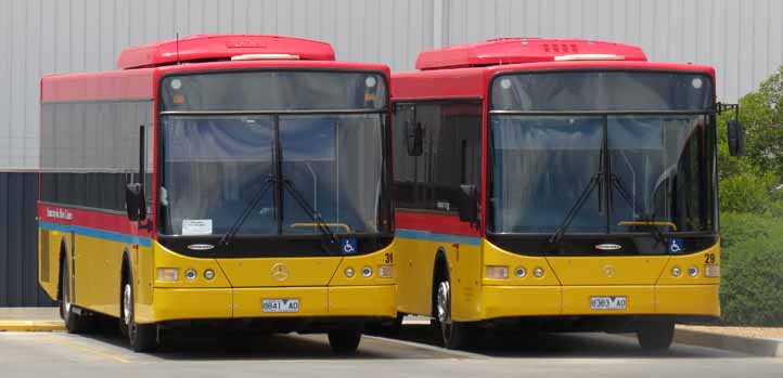 Sunraysia Mercedes O500LE Volgren CR228L 29 & 39